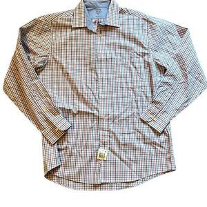 Mens chaps button down nwt casual shirt